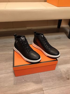 Prada men high shoes PRDC11