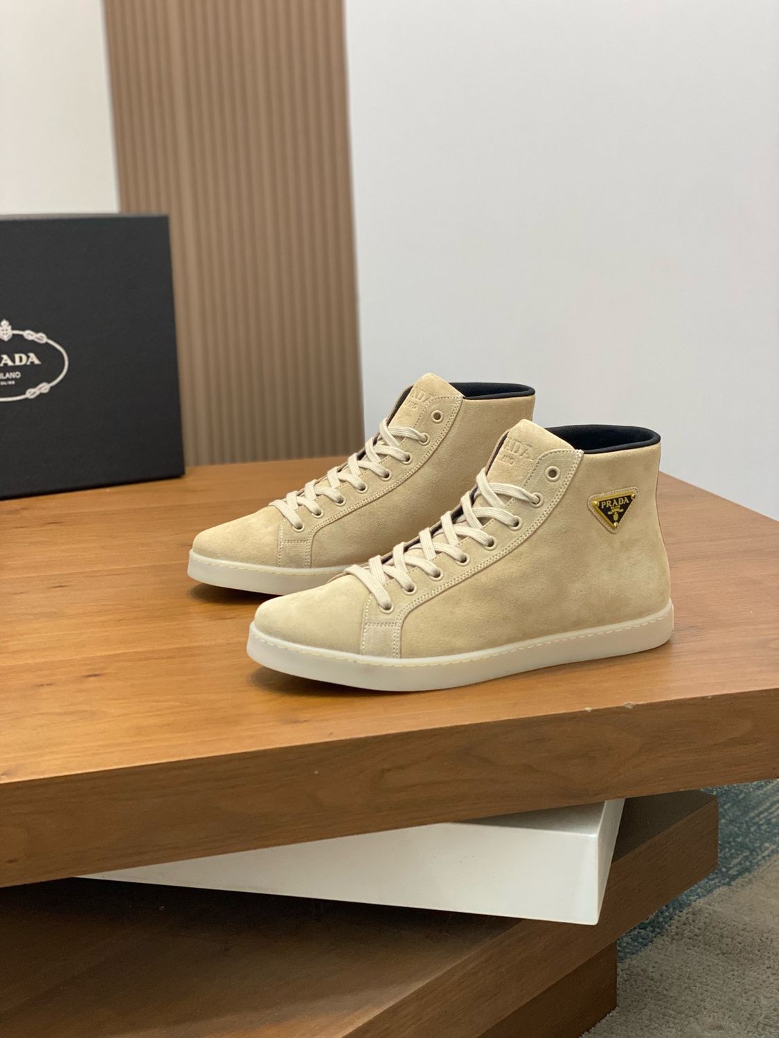 Prada men high shoes PRDD07