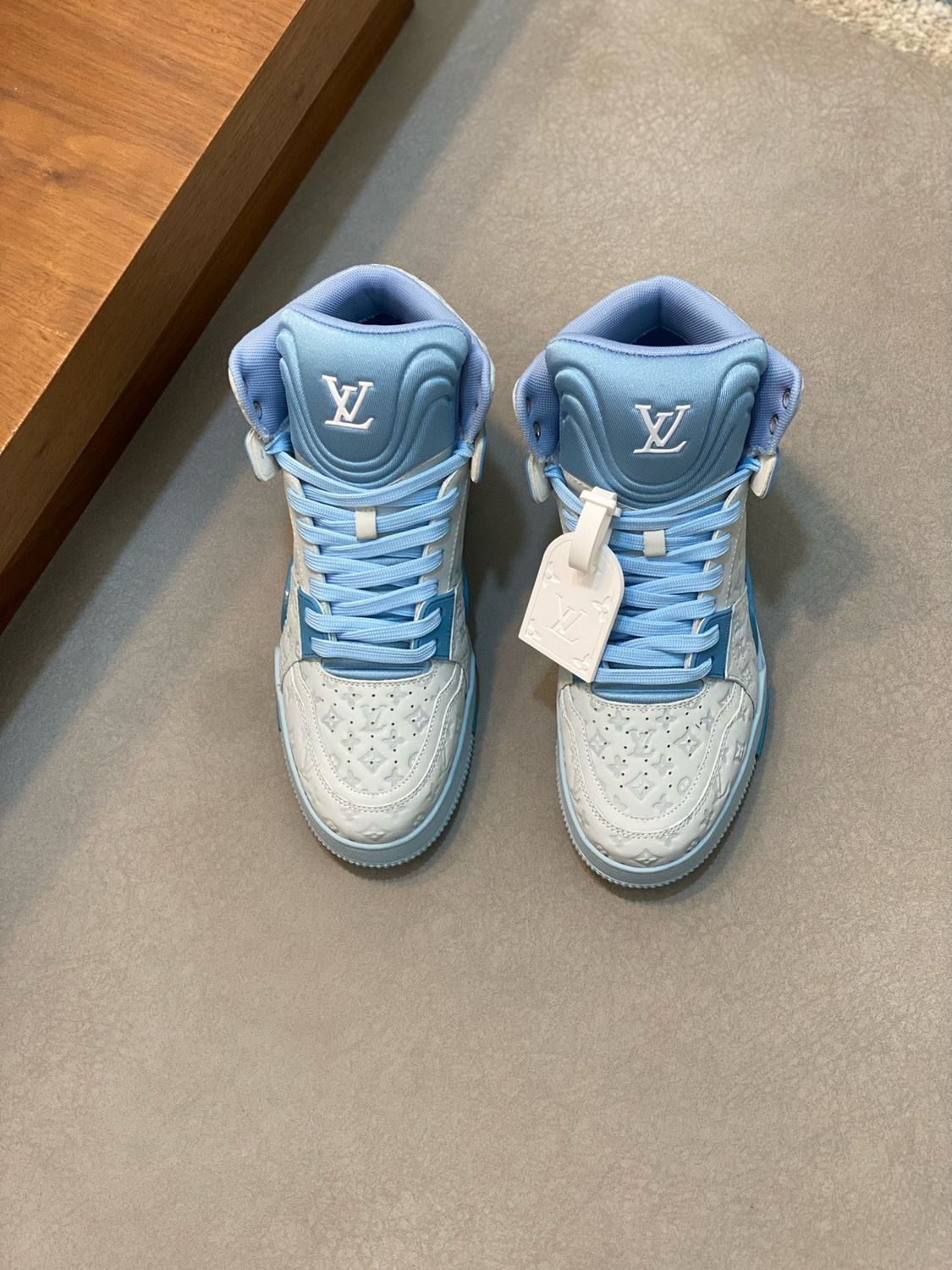 Louis Vuitton men high shoes LOTE08