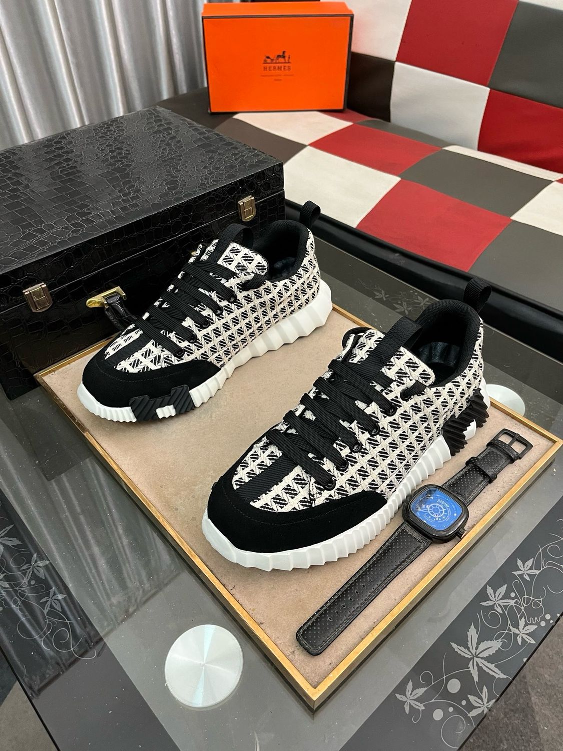 Hermes men shoes HAMC01