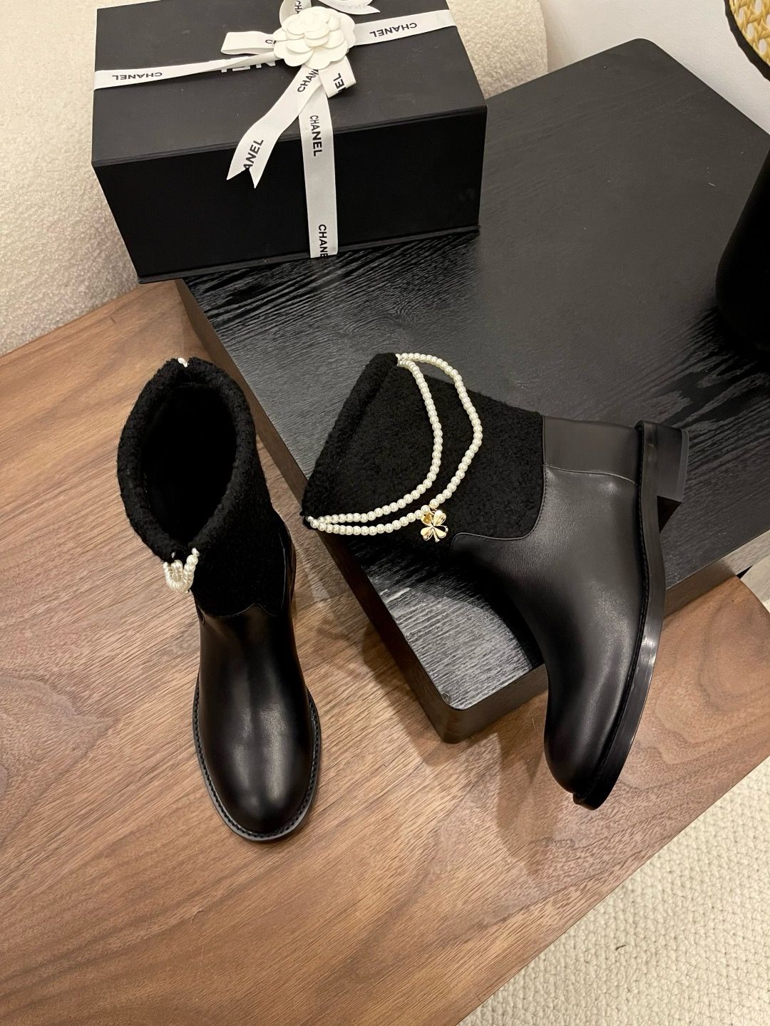 Chanel women boots CALF02