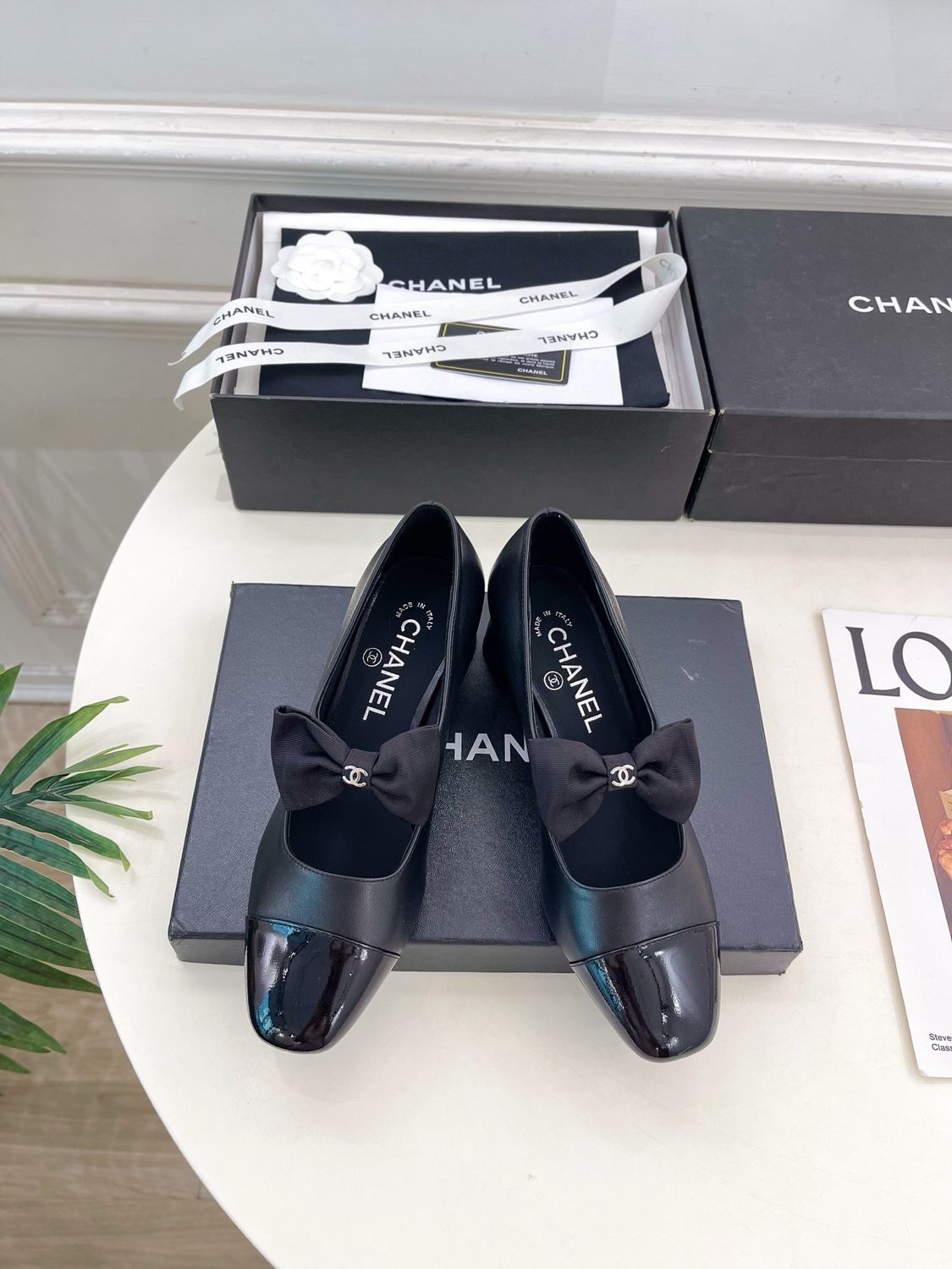 Chanel women chunky high heels CALI01