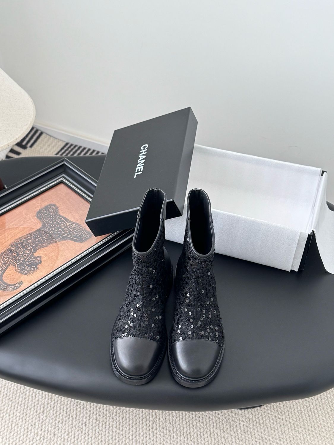 Chanel women boots CALI12