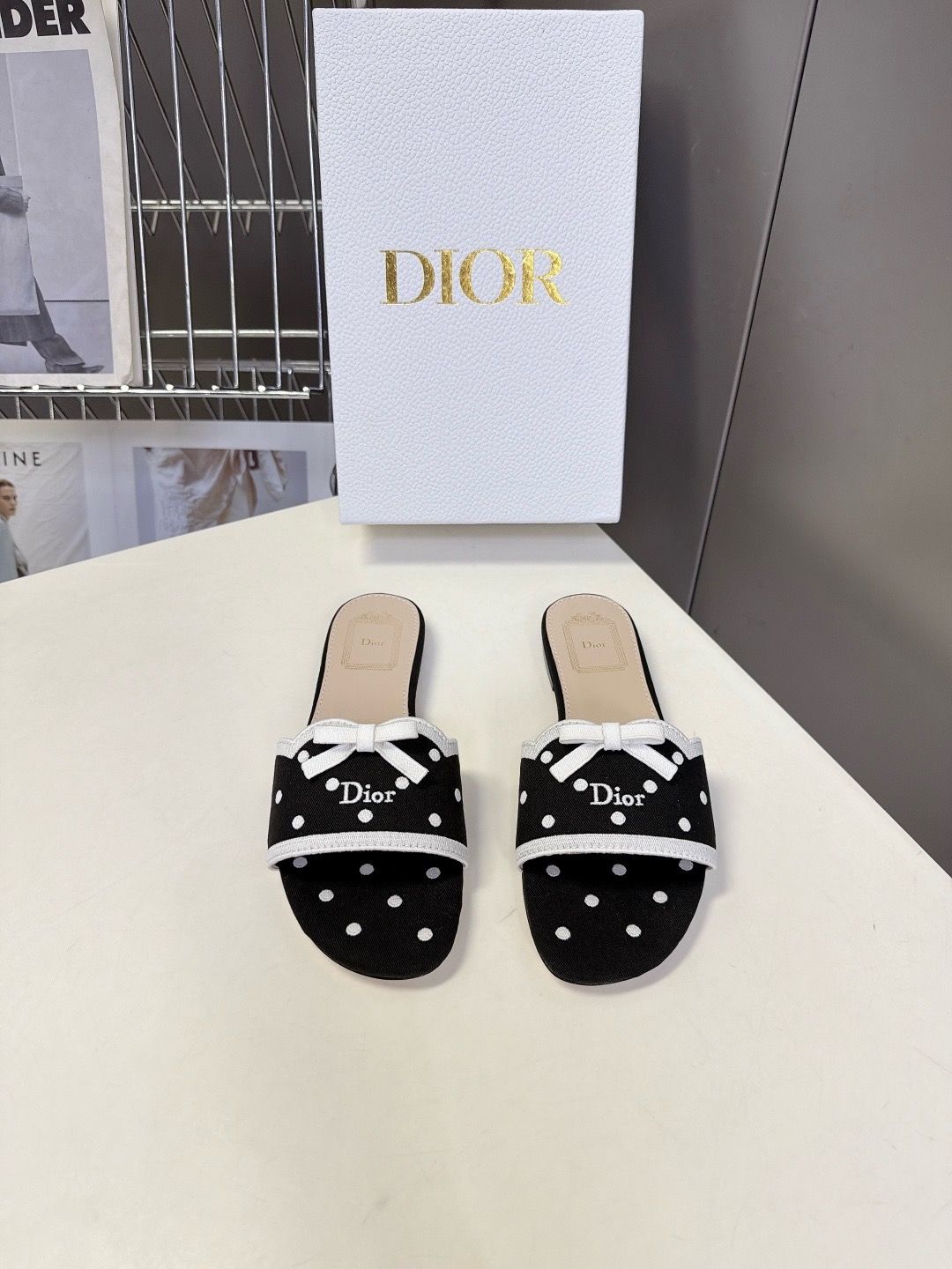 Dior women slippers DBOG03