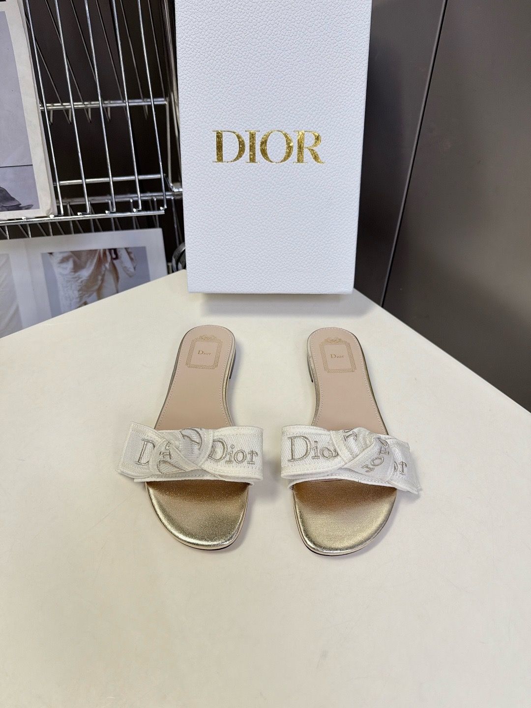 Dior women slippers DBOG01