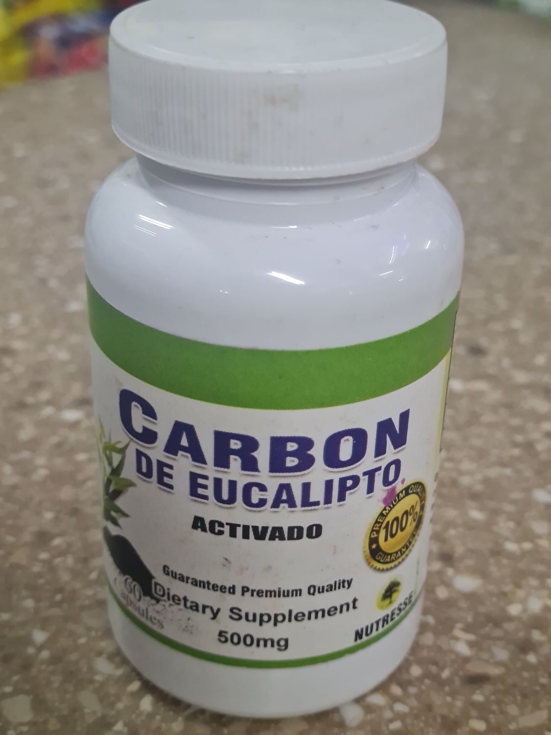 Carbon de Eucalipto Activado