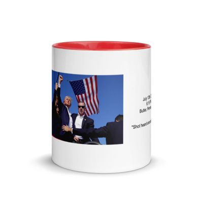 Trump got shot Mug