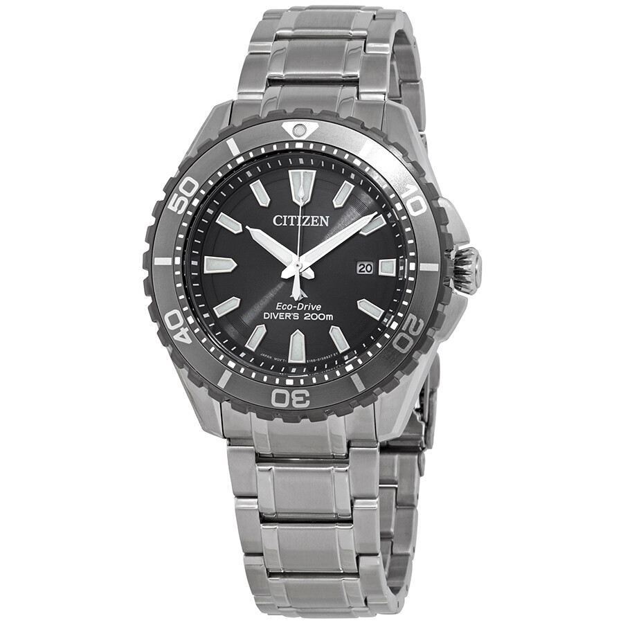 Reloj Hombre Citizen Eco-Drive Promaster BN0198-56H Diver Men's Silver-Tone 45mm Watch