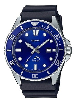 Casio MDV-106B-2A MARLIN DURO Men&#39;s Diving Watch rubber strap