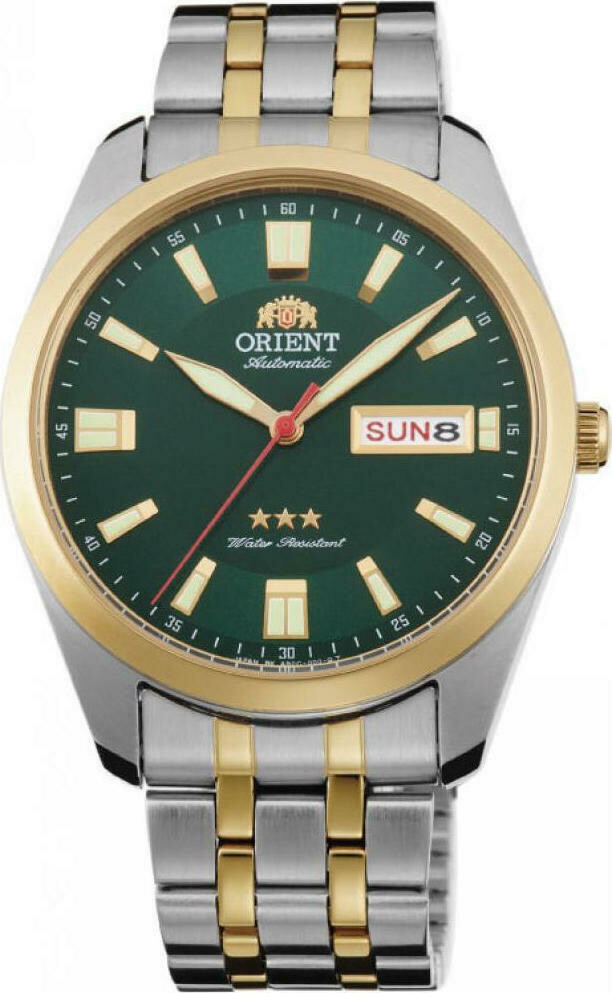 Reloj Automático Hombre Orient 3 Star RA-AB0026E dial verde acero