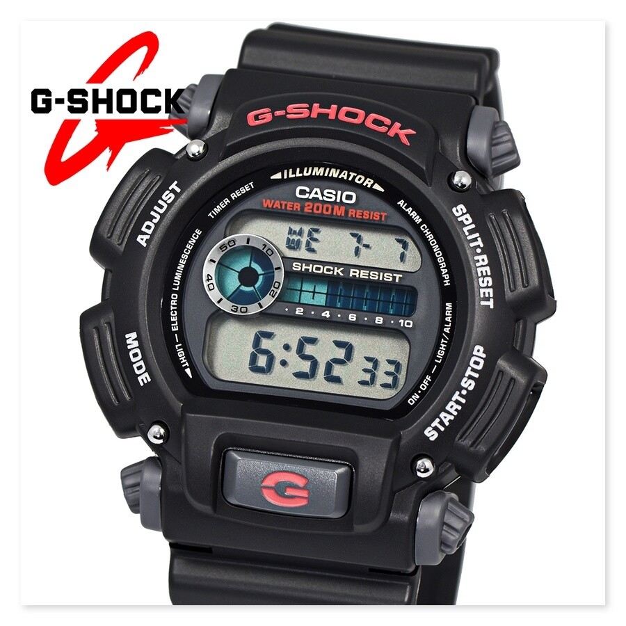 Reloj Casio G-SHOCK DW-9052-1V Crono Alarma 200M Water resist