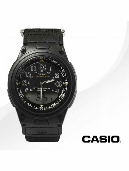 Reloj Casio AW-80V-1BV Analógico Digital Hombre Telememo