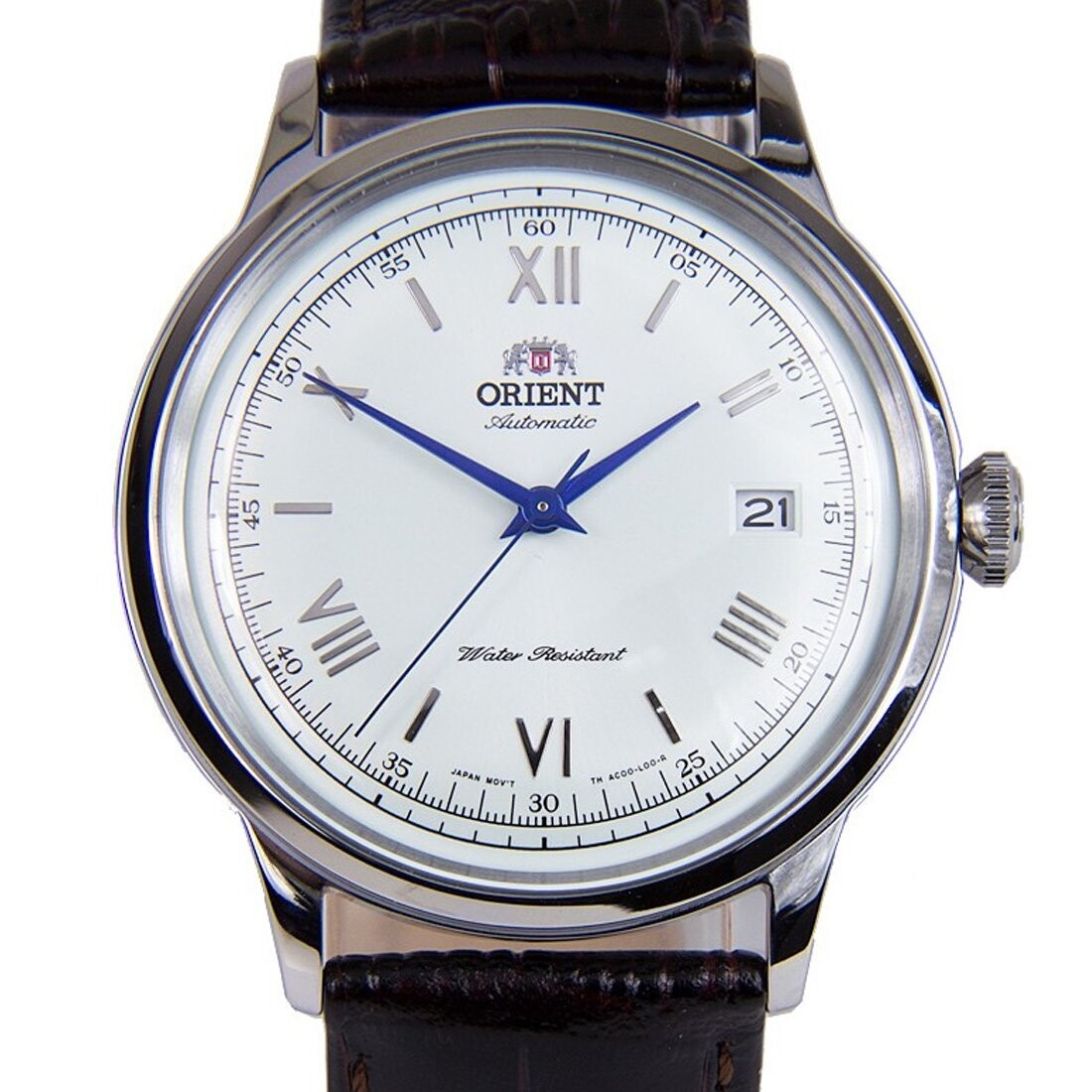 ​ORIENT Bambino Classic Automatic FAC00009W white dial 40.5mm leather strap Orient automatic men's watch