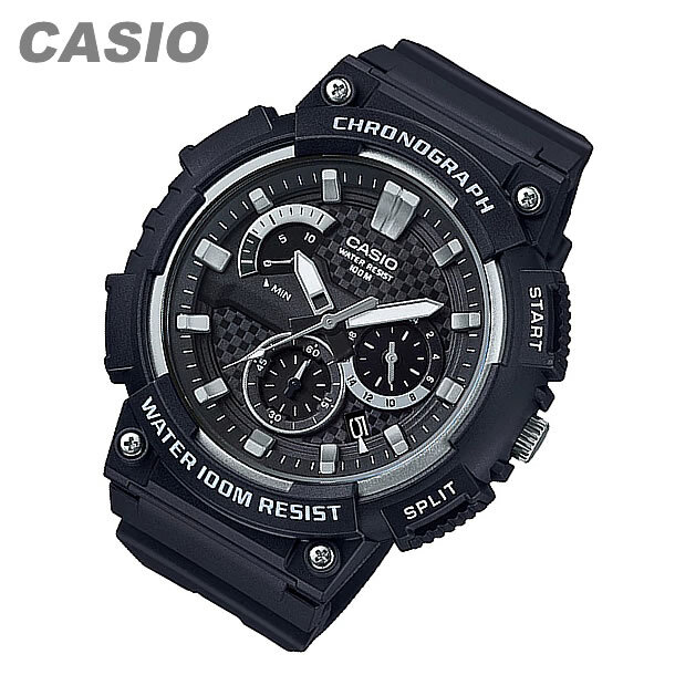 Reloj caballero Casio MCW-200H-1AV analogico water resist 100m