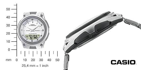 Reloj casio shop aw 80 manual