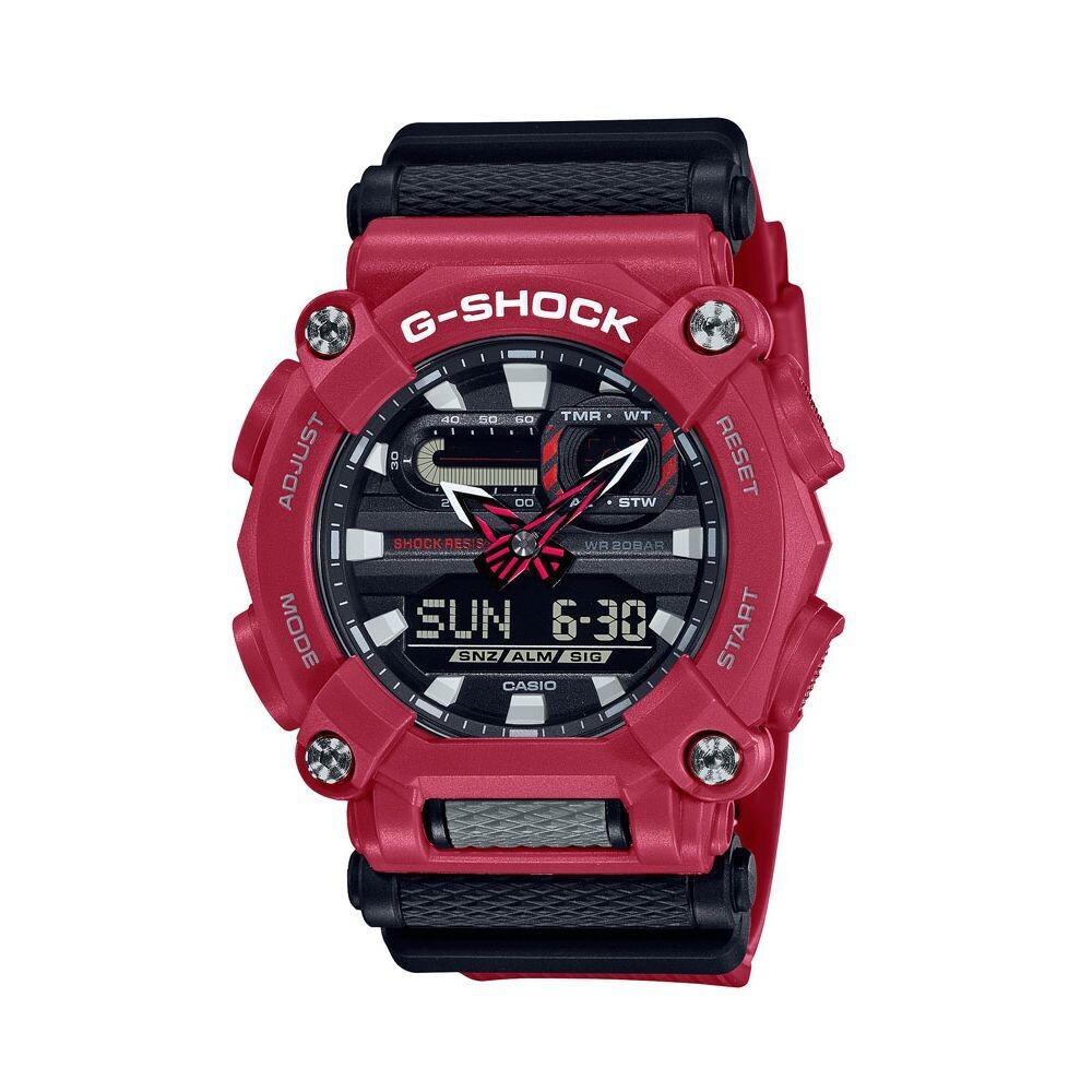 Reloj deportivo hombre Casio G-SHOCK GA-900-4A Resistente a golpes - Hora  Mundial - Resplandor LED - 200m water resist