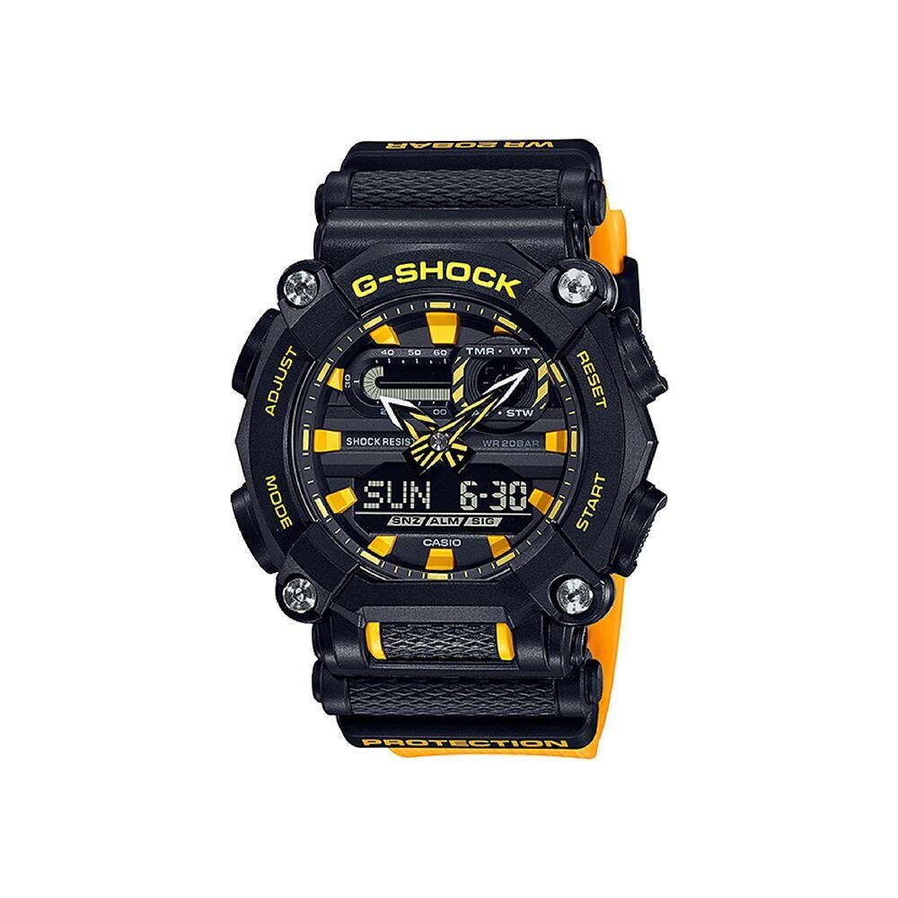 Reloj deportivo hombre Casio G-SHOCK GA-900A-1A9 Resistente a golpes - Hora Mundial - Resplandor LED - 200m water resist