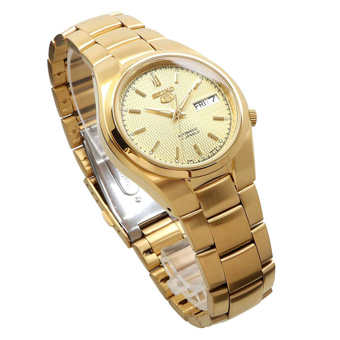 Reloj seiko automático dorado clearance