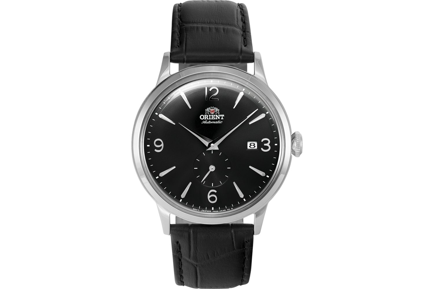 reloj automático hombre Orient Bambino Small Seconds RA-AP0005B dial negro 40.5mm correa cuero (admite cuerda manual)