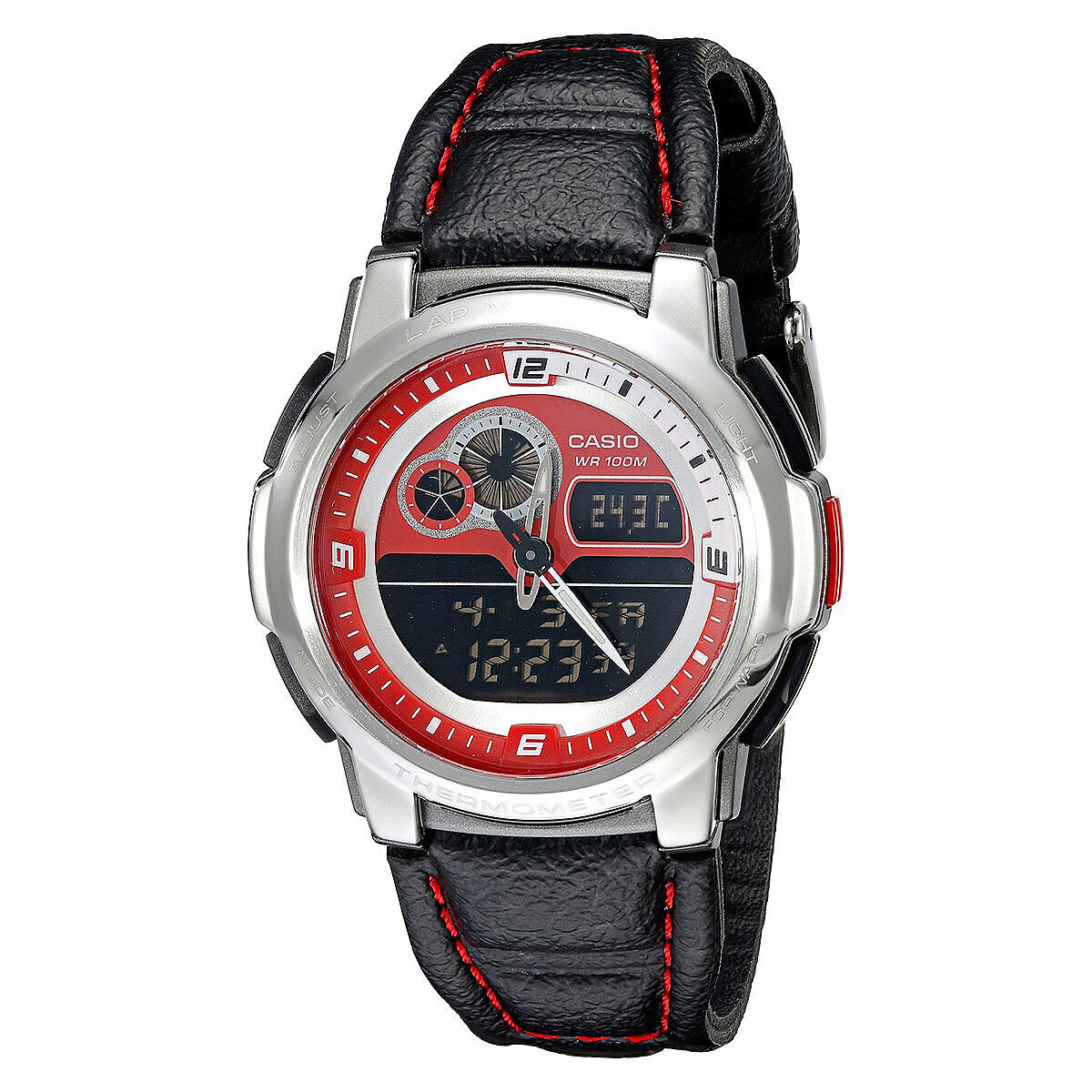 reloj deportivo hombre Casio AQF-102WL-4B Pantalla de Neón Hora Mundial Cronómetro