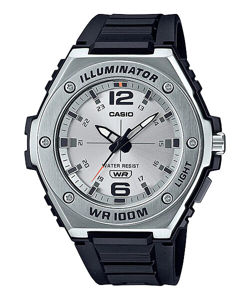 reloj deportivo hombre Casio MWA-100H-7A Luz Correa de resina 100m Water resist