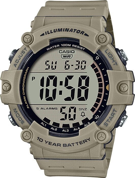 Reloj de Pulsera digital CASIO AE-1500wh-5av 5 alarmas 100m water resist