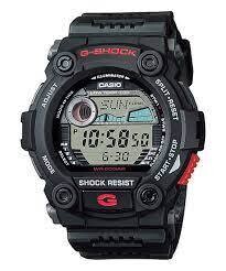 reloj deportivo Casio G-SHOCK G-RESCUE G-7900-1 Fases Lunares - Mareas - 200m water resist - resistencia a impactos