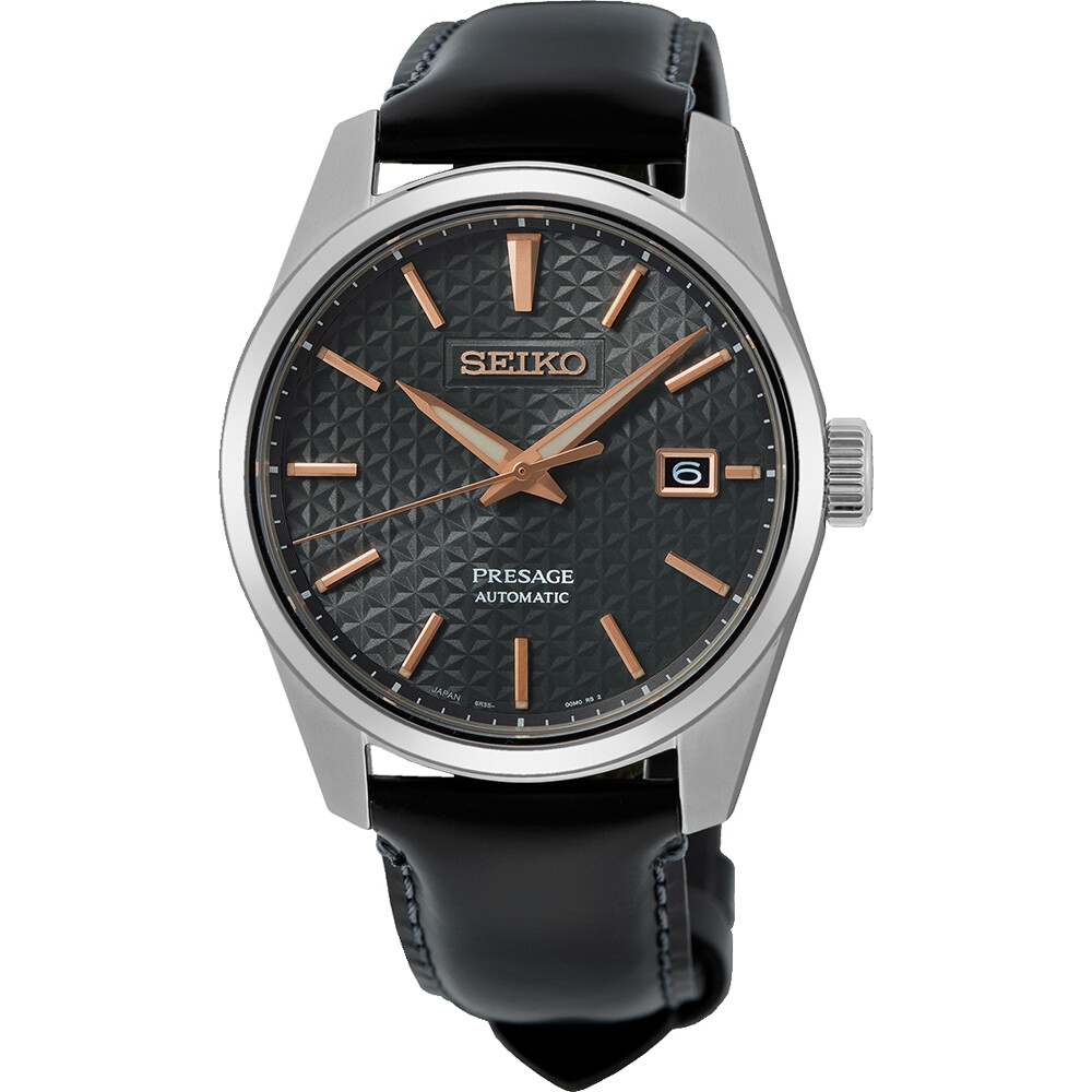 Seiko Presage SPB231J1 automatic men's watch leather strap case 39.3 mm