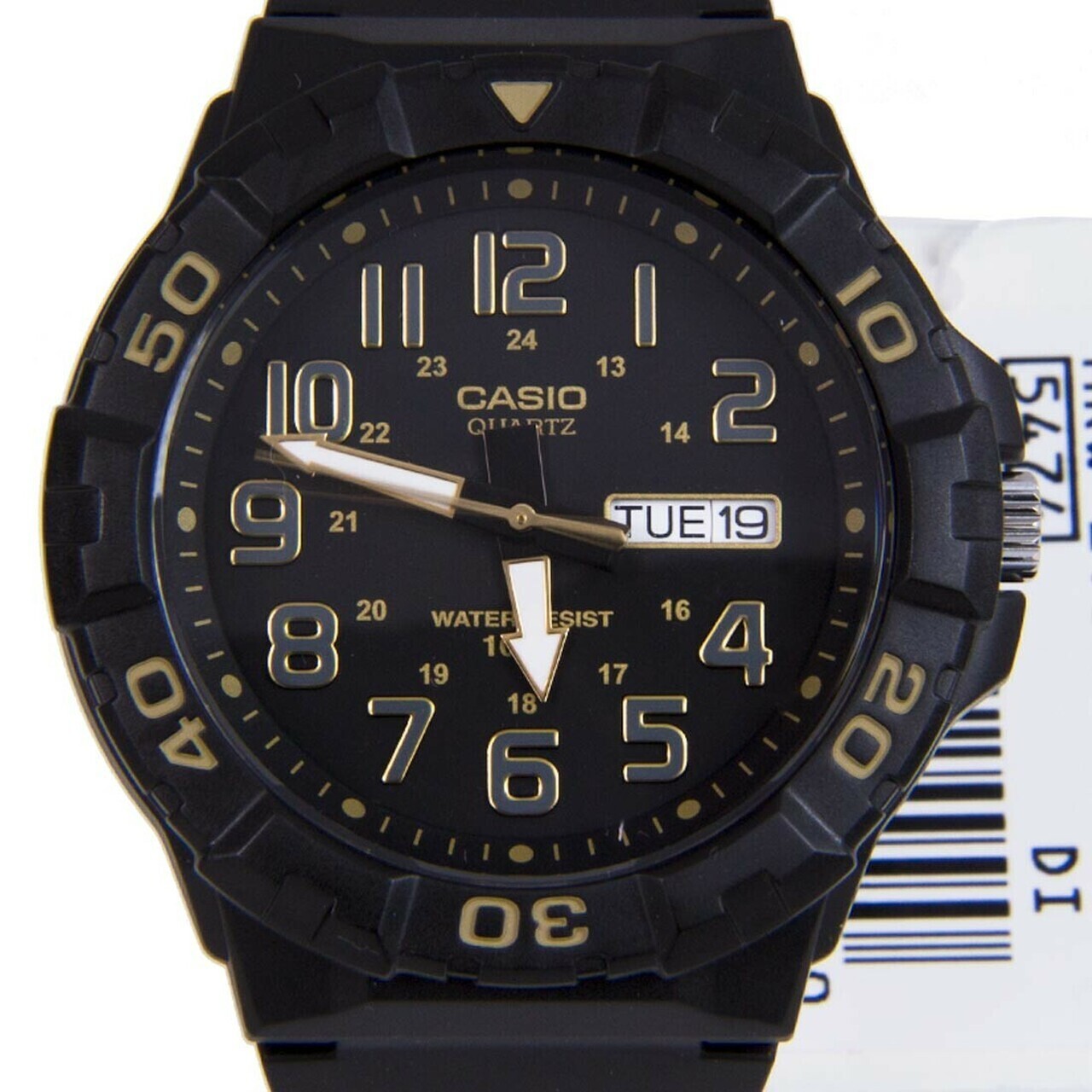 Reloj deportivo hombre Casio MRW-210H-1A2 BIG XL diámetro 52.6mm 100m Water Resist correa de resina