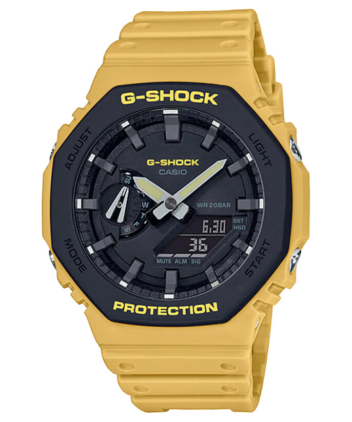Casio G-Shock GA-2110SU-9AJF JDM Carbon Core Guard JDM sport men's watch (Japan Domestic Market) 200m water resist shock resistance
