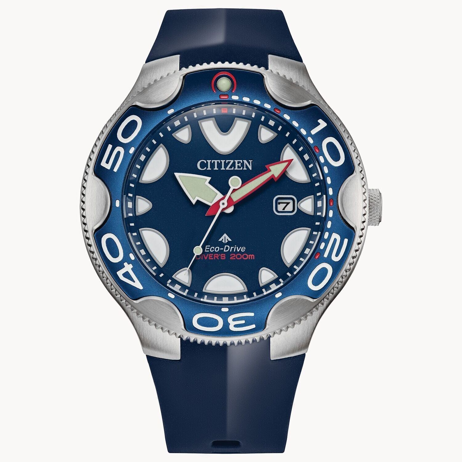 Reloj de buceo hombre Citizen Promaster Dive BN0231-01L 46mm dial azul correa de poliuretano 200m WR movimiento Ecodrive (funciona con energía solar / luz)