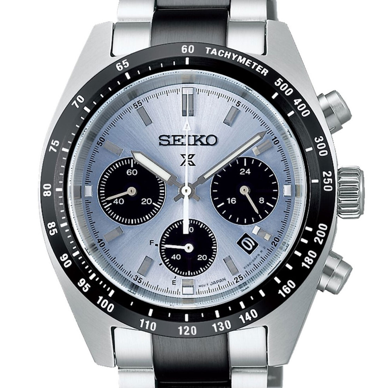 reloj hombre deportivo Seiko Prospex Solar SpeedTimer SSC909P1 "Crystal Trophy" Edición Limitada 39mm Cristal de Zafiro curvado 100m WR
