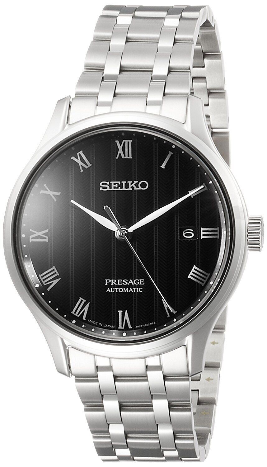 Seiko Presage SARY099 41.7mm automatic men's watch Sapphire crystal stainless steel bracelet 30m WR anti-magnetic resistance