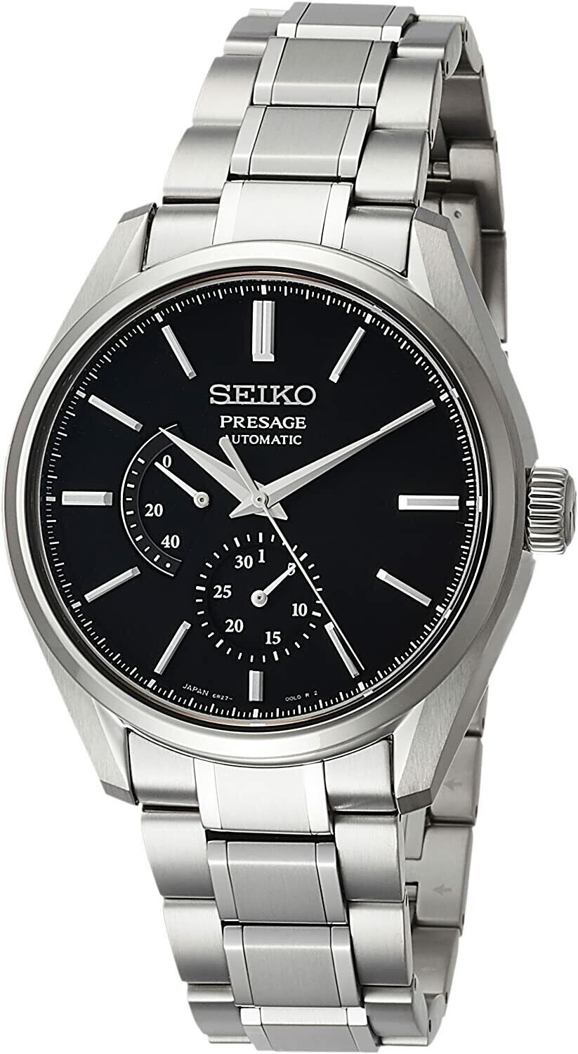 Seiko Presage SARW043 40.8mm Titanium Sapphire crystal super-clear 100m WR automatic men's watch Titanium