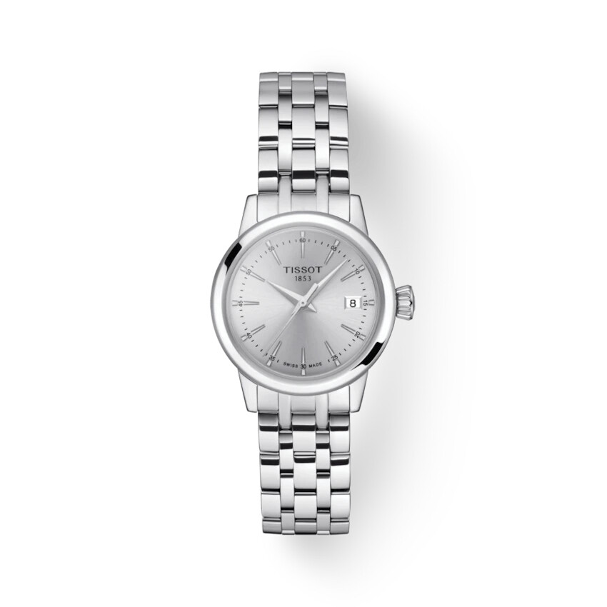 reloj mujer TISSOT CLASSIC DREAM LADY T1292101103100 28MM 50M WR Cristal de zafiro correa de acero