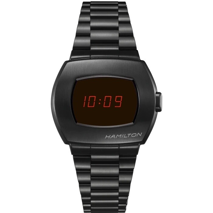 Hamilton AMERICAN CLASSICPSR DIGITAL QUARTZ H52404130 40,8mm x 34,7mm sapphire crystal 100m WR men's digital watch