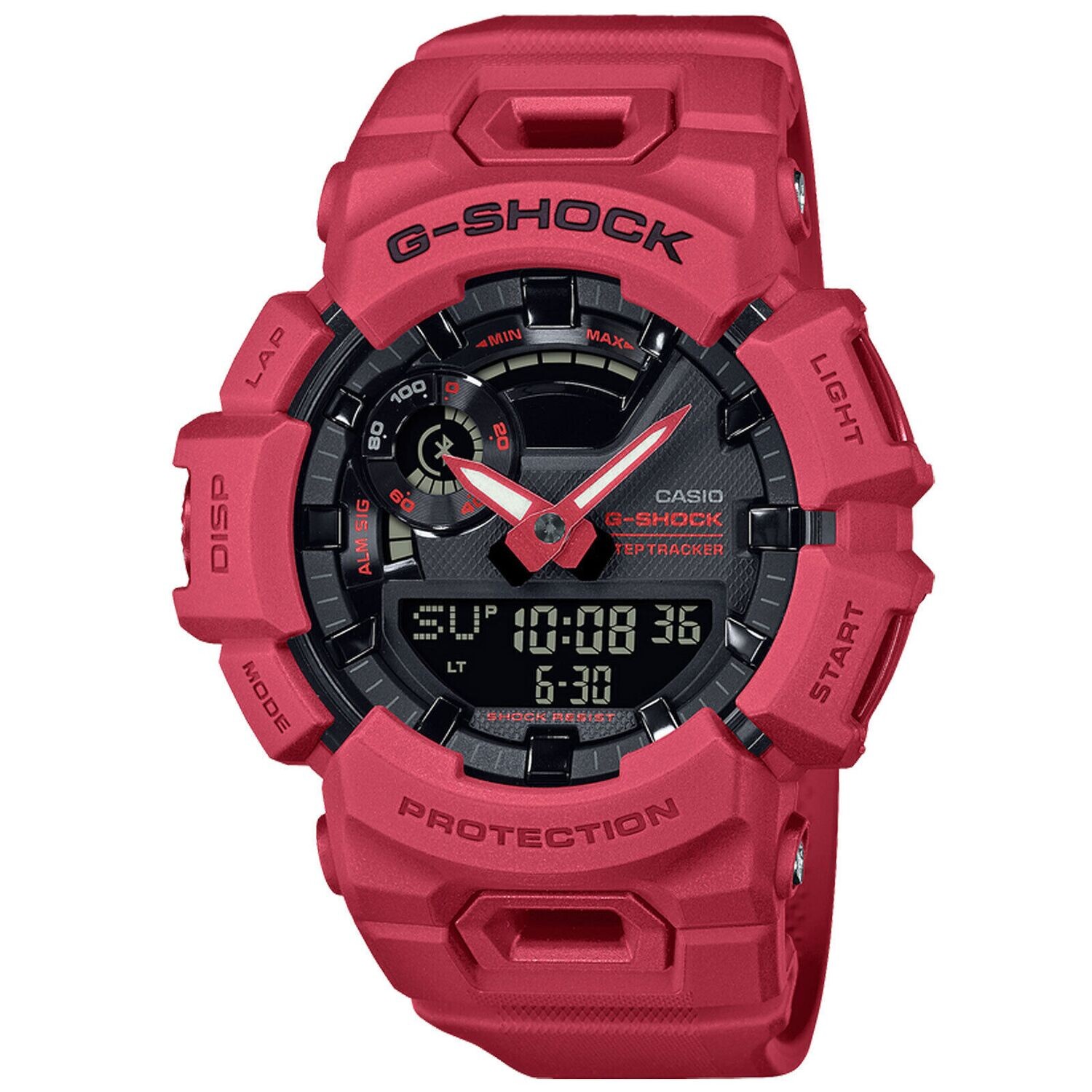 Casio G-Shock GBA-900RD-4ACR 200m WR world time bluetooth   Calorie calculation step count