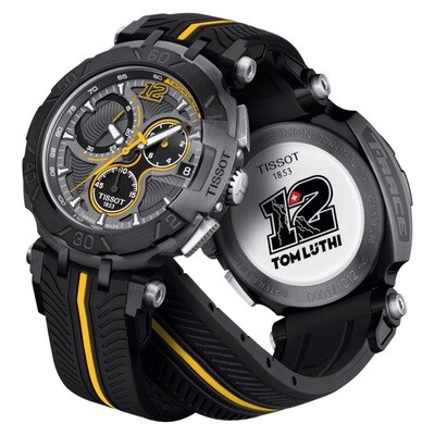 TISSOT T-RACE THOMAS LUTHI  T092.417.37.067.01 LIMITED EDITION 1212 PIECES 100m WR sapphire crystal sport men’s chronograph
