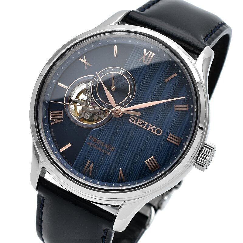 Seiko Presage  SARY187 JDM 41.8mm automatic men’s watch sapphire crystal leather band Japan Made (Japan Domestic market)