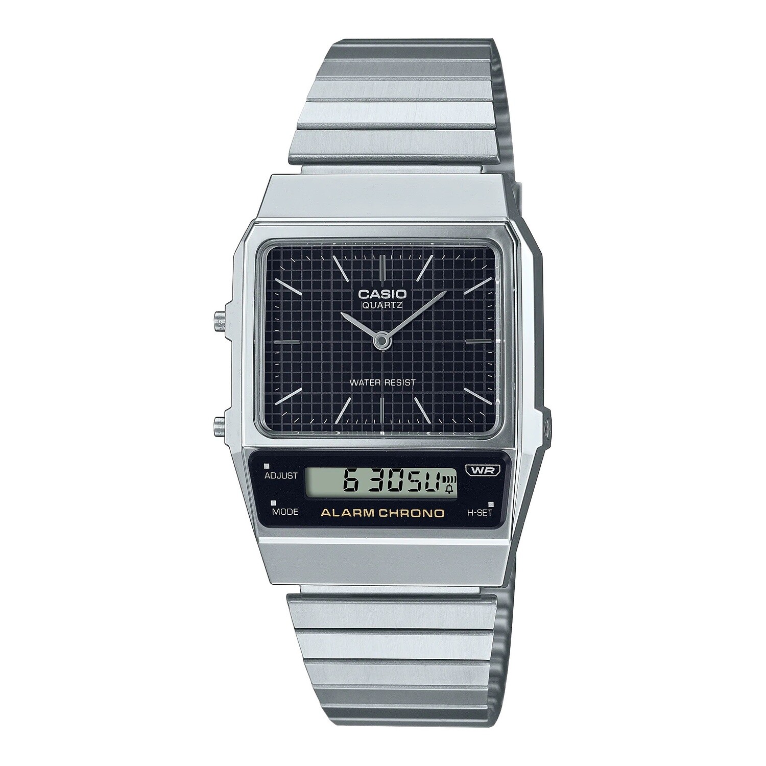 Reloj unisex Casio AQ-800E-1A Vintage Retro Edgy Ana-Digi Alarma