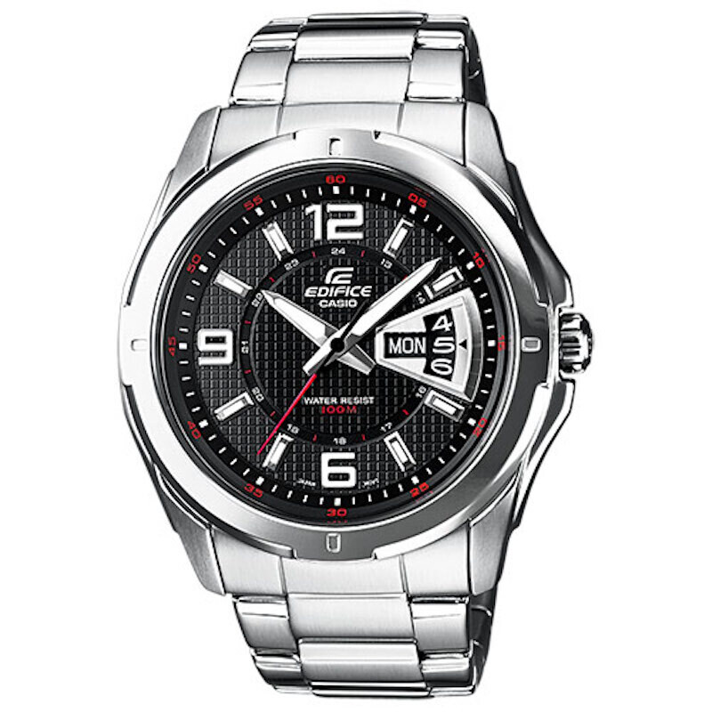 ​reloj hombre Casio Edifice EF-129D-1A 44.8mm 100m WR correa de acero