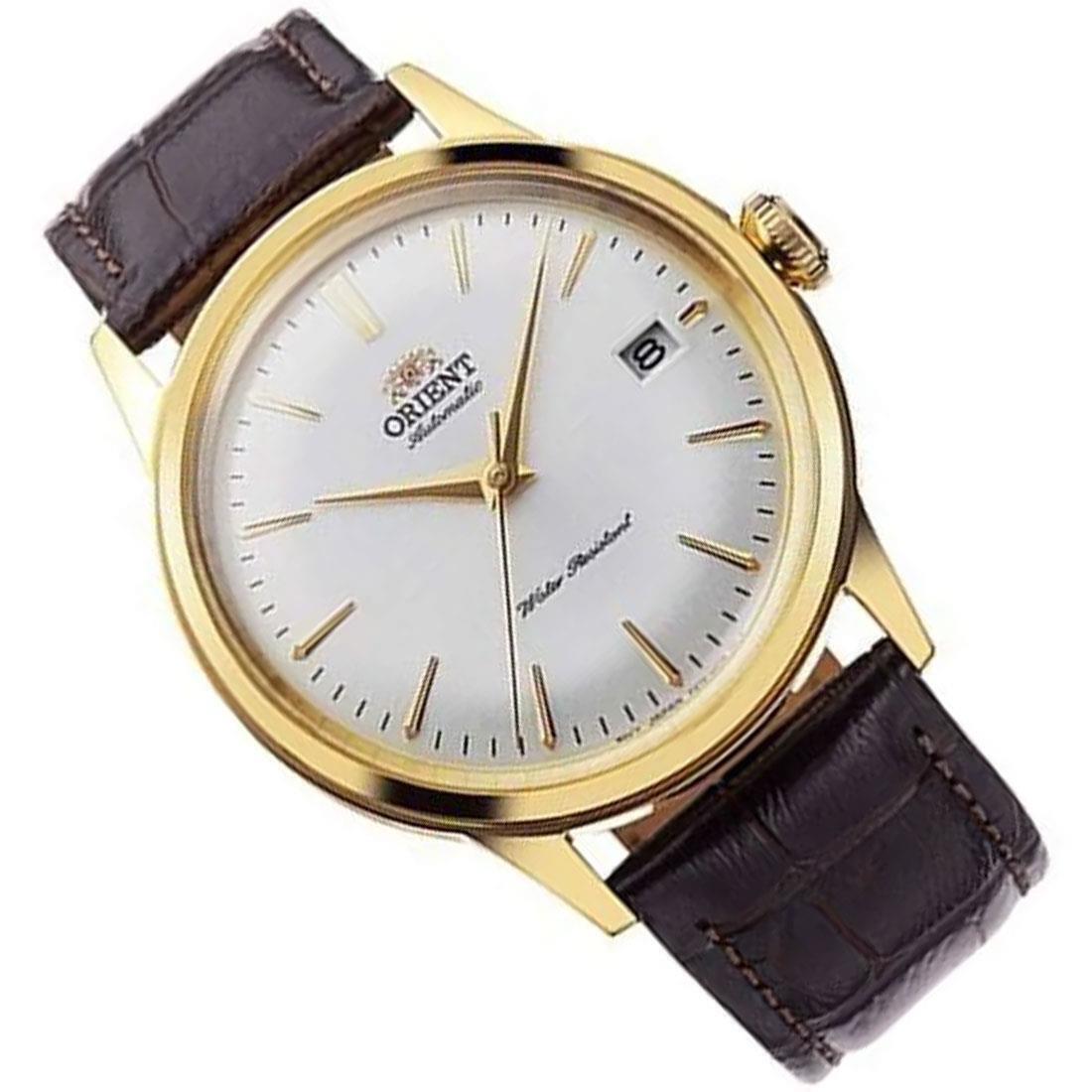Reloj Orient Hombre Automático RA-AC0M01S10B Piel Marrón — Joyeriacanovas