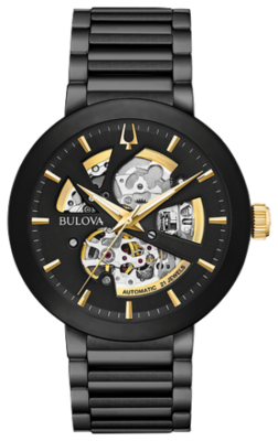 Bulova Futuro Modern 98A203 41mm Automatic men’s watch stainless steel bracelet 30m water resist