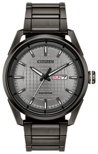 Reloj hombre Citizen Ecodrive CTO  AW0087-58H 42MM correa de acero 100m WR movimiento Ecodrive (funciona con energía solar o luz)