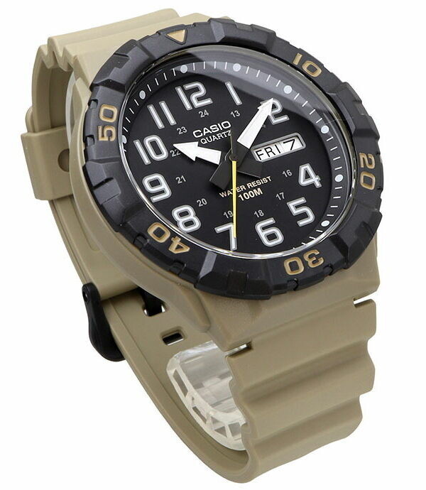 Reloj deportivo hombre outdoor Casio MRW-210H-5av corea cuero y tela 100m water resist