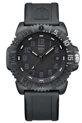 LUMINOX Colormark XS.3051.GO.NSF Navy SEAL Foundation 44MM 200M WR Constant glow Sapphire crystal Exclusive quartz Men's Watch rubber band SWISS MADE