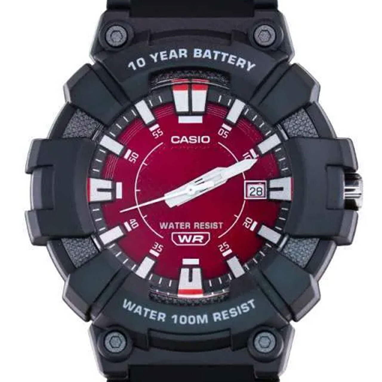 Casio MW-610H-4A 100m WR 10 year battery sport men’s watch
