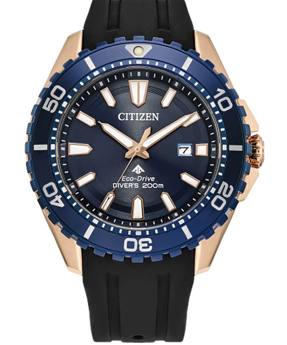 reloj buceo hombre Citizen Promaster Dive ST BN0196-01L 44mm 200m WR movimiento Eco-drive (funciona con energía solar o luz)