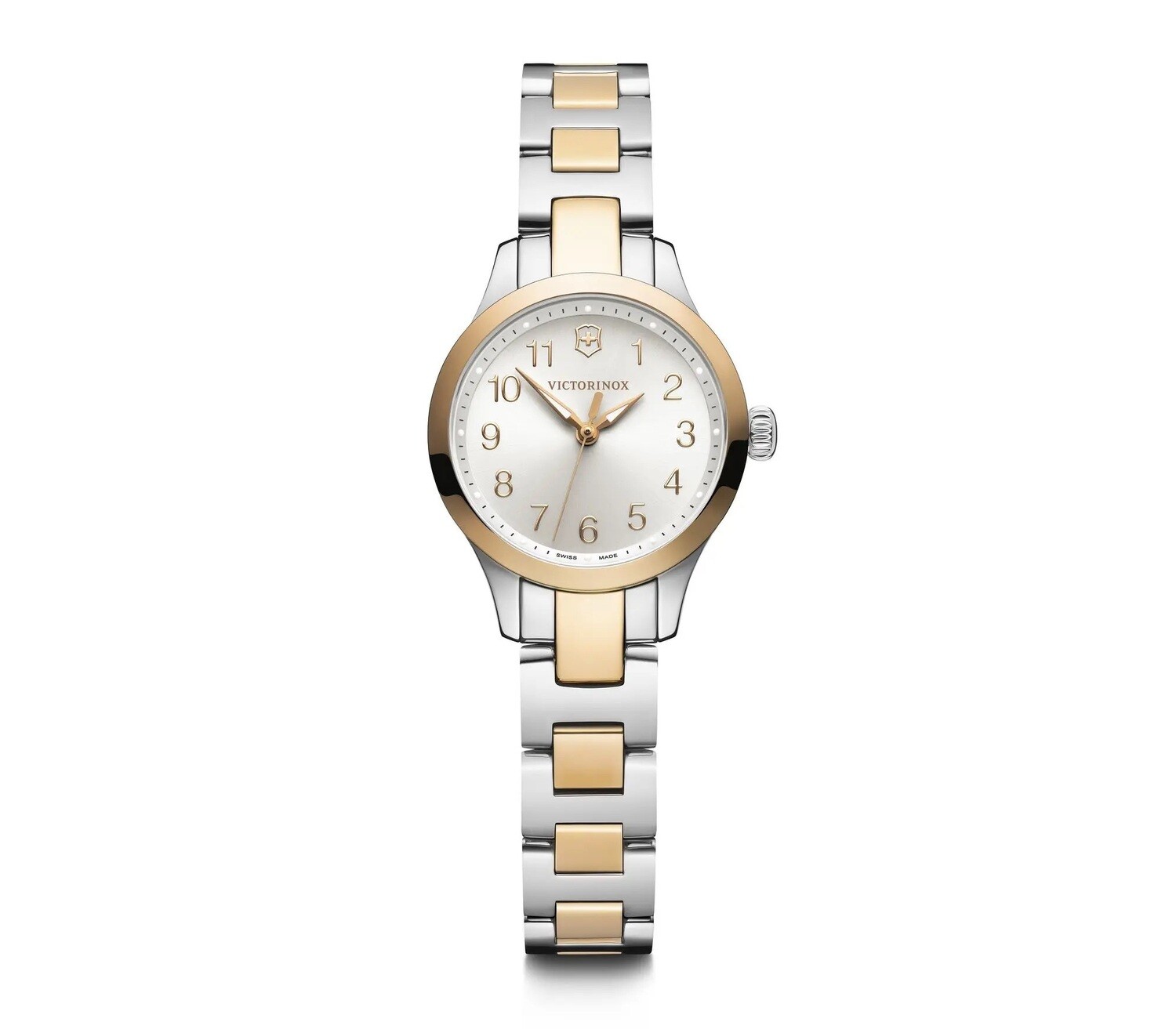 Victorinox Swiss Army Alliance XS 241842 28mm 100m WR sapphire crystal stainless steel bracelet women’s watch