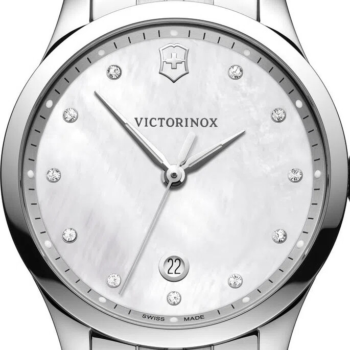 reloj mujer Victorinox Swiss Army Alliance Small 241830 35mm 100m WR cristal de zafiro correa de acero